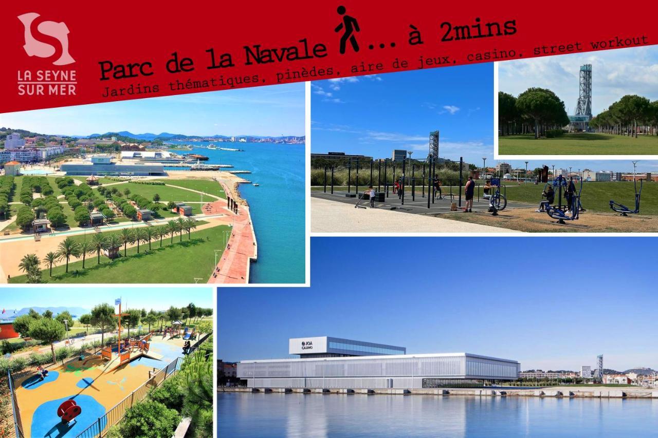 L'Aparte H24,Cosy,Port,Plage,Wifi,Netflix La Seyne-sur-Mer Exterior foto